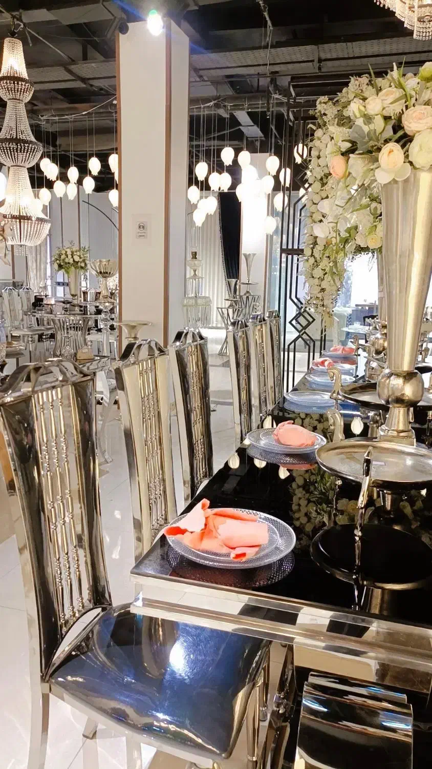 صندلی فلزی مدل آتیلا/تالار تشریفات|عمده‌فروشی|سمنان, |دیوار