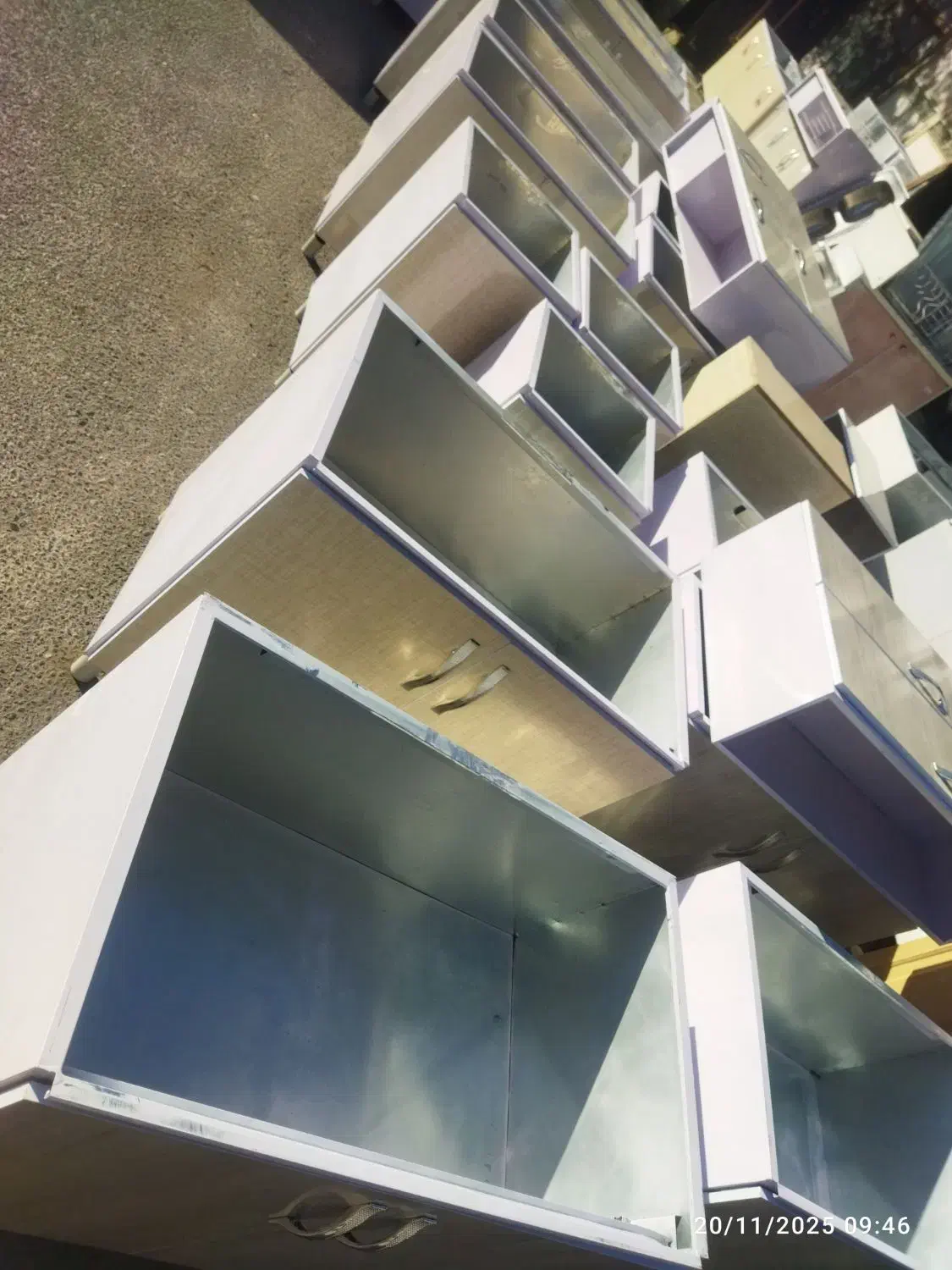 کابینت فلزی «تخفیفی»» درب چوبی،فلزی نوو دست دوم|مصالح و تجهیزات ساختمان|آستانه اشرفیه, |دیوار