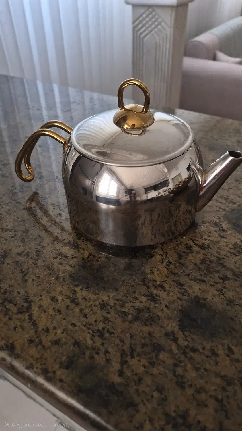 قوری استیل|قوری، کتری، قهوه‌ساز دستی|قم, دانش|دیوار