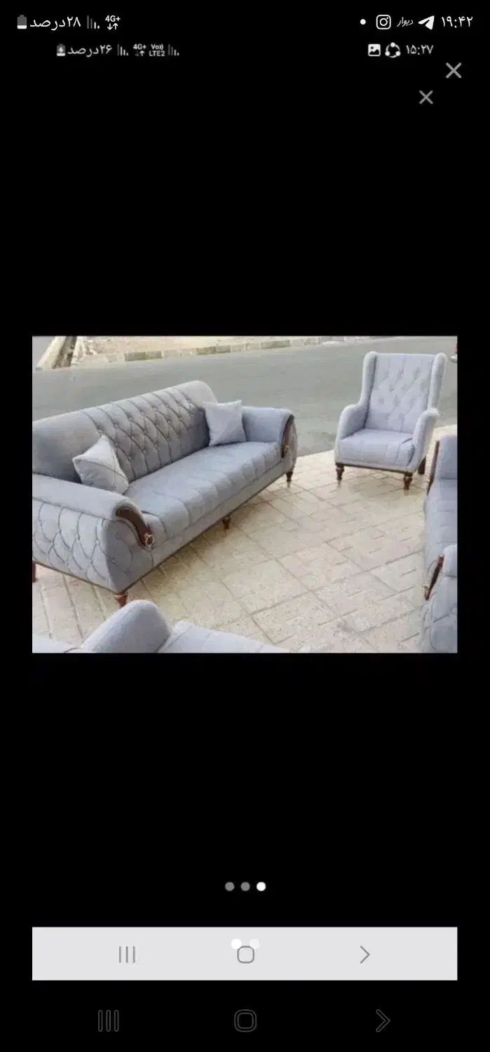 مبل دهخدایی|مبلمان خانگی و میز عسلی|اصفهان, بوستان ناژوان|دیوار