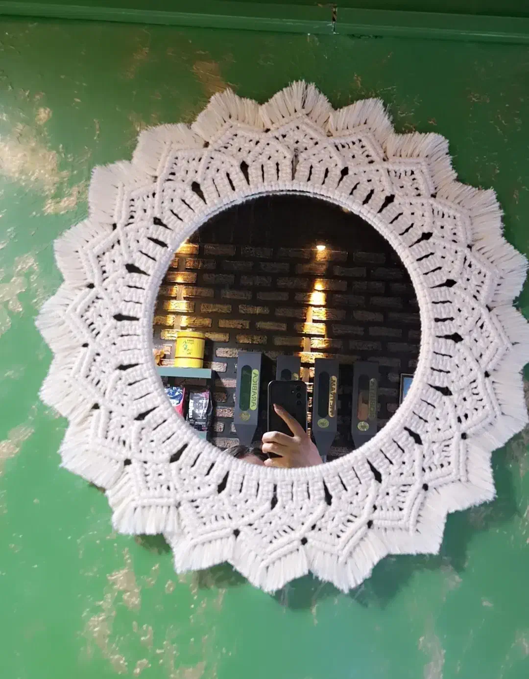 آینه مکرومه|آینه|جوین, |دیوار