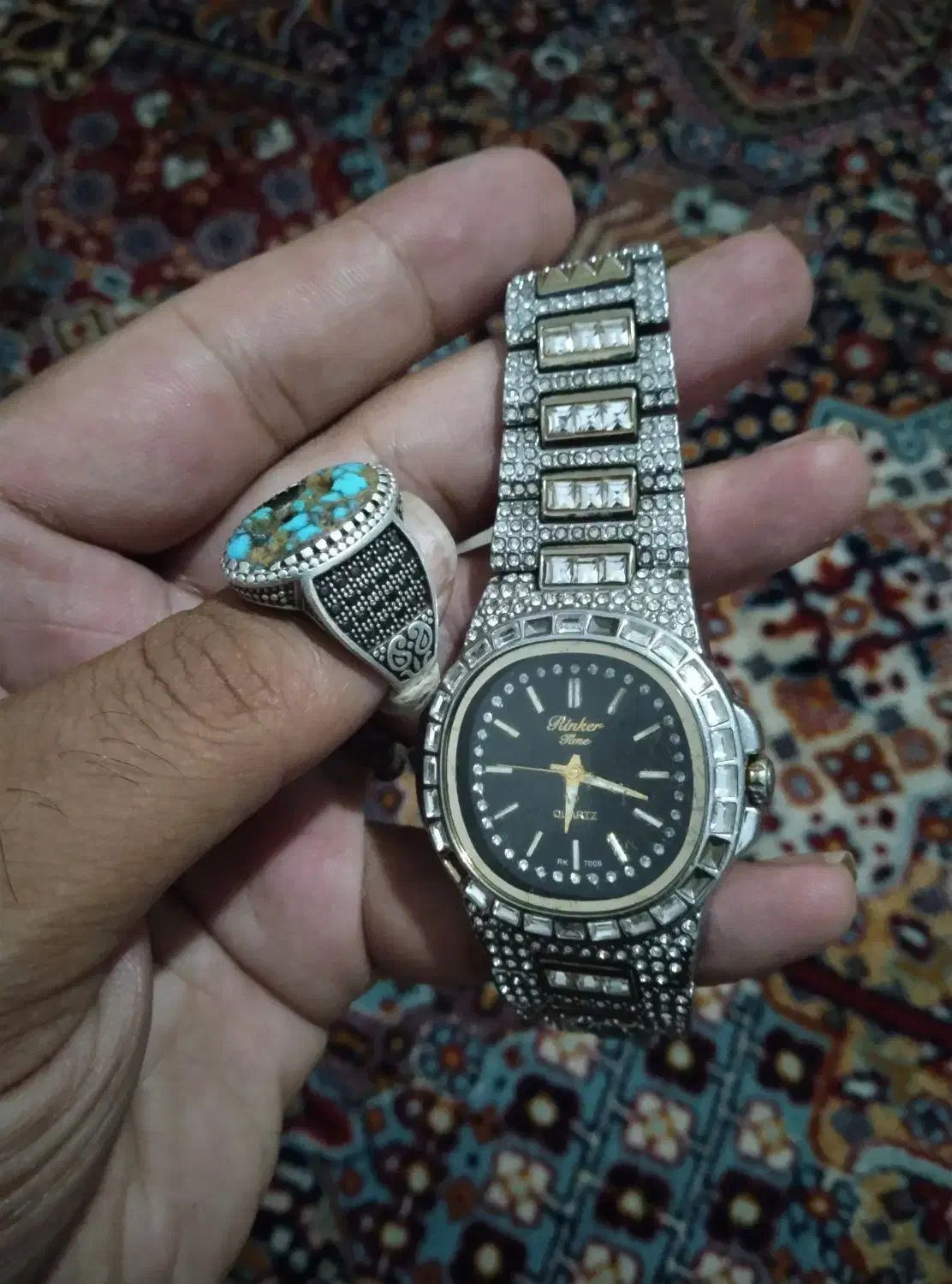 سلام ساعت انگشتر اون دی گه ت وی چ ت م یگم|جواهرات|زاهدان, |دیوار