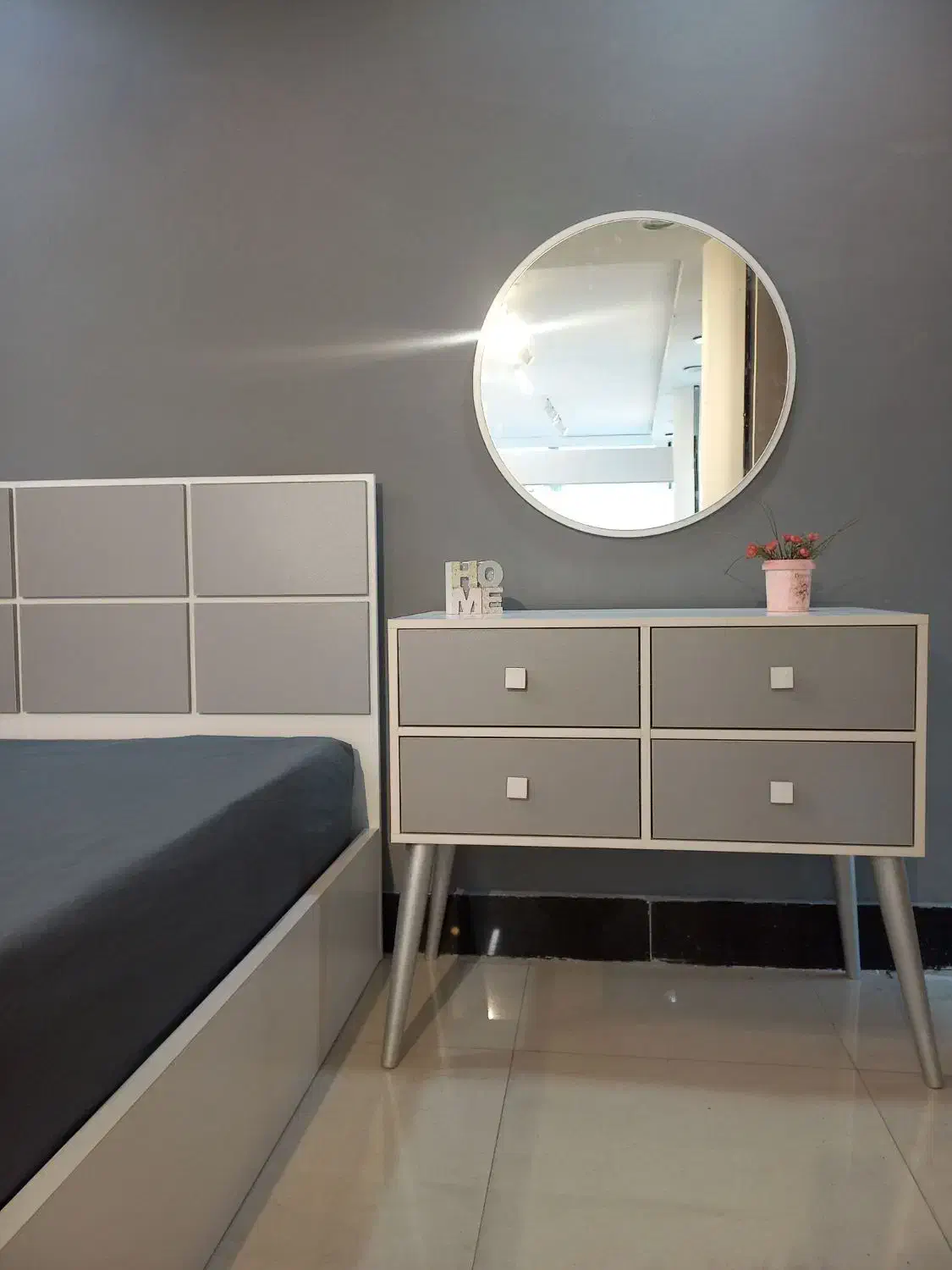 تخت یک و نیم نفره /سرویس خواب نوجوان دکتر چوب۹۰۲|تخت و سرویس خواب|مشهد, سناباد|دیوار