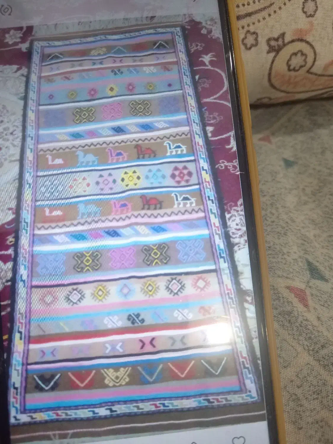 گلیم فرش|گلیم، جاجیم، گبه|قوچان, |دیوار