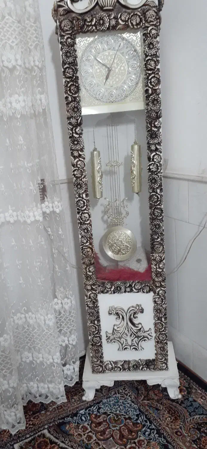 ساعت ایستاده ..و آینه شمدون|بوفه، ویترین، کنسول|قم, نیروگاه|دیوار