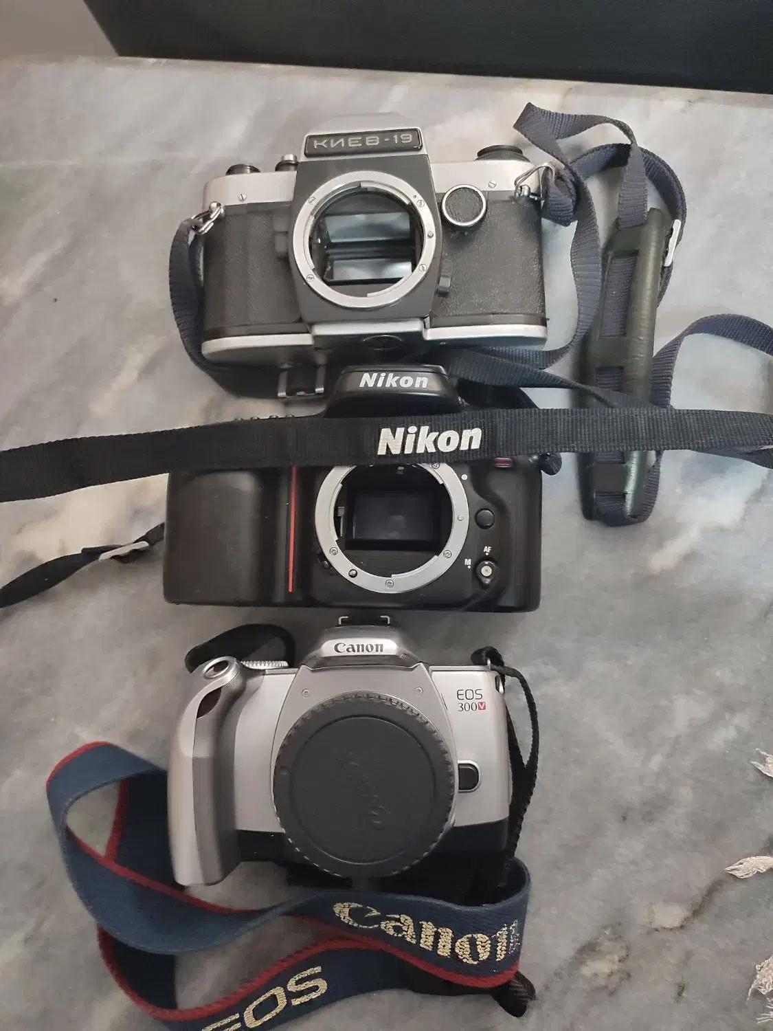 سه دستگاه بدنه دوربین آنالوگ|دوربین عکاسی و فیلمبرداری|تبریز, |دیوار