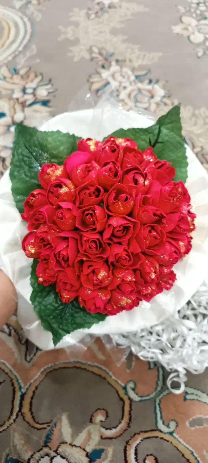 دسته گل عروس|گل مصنوعی|همدان, |دیوار