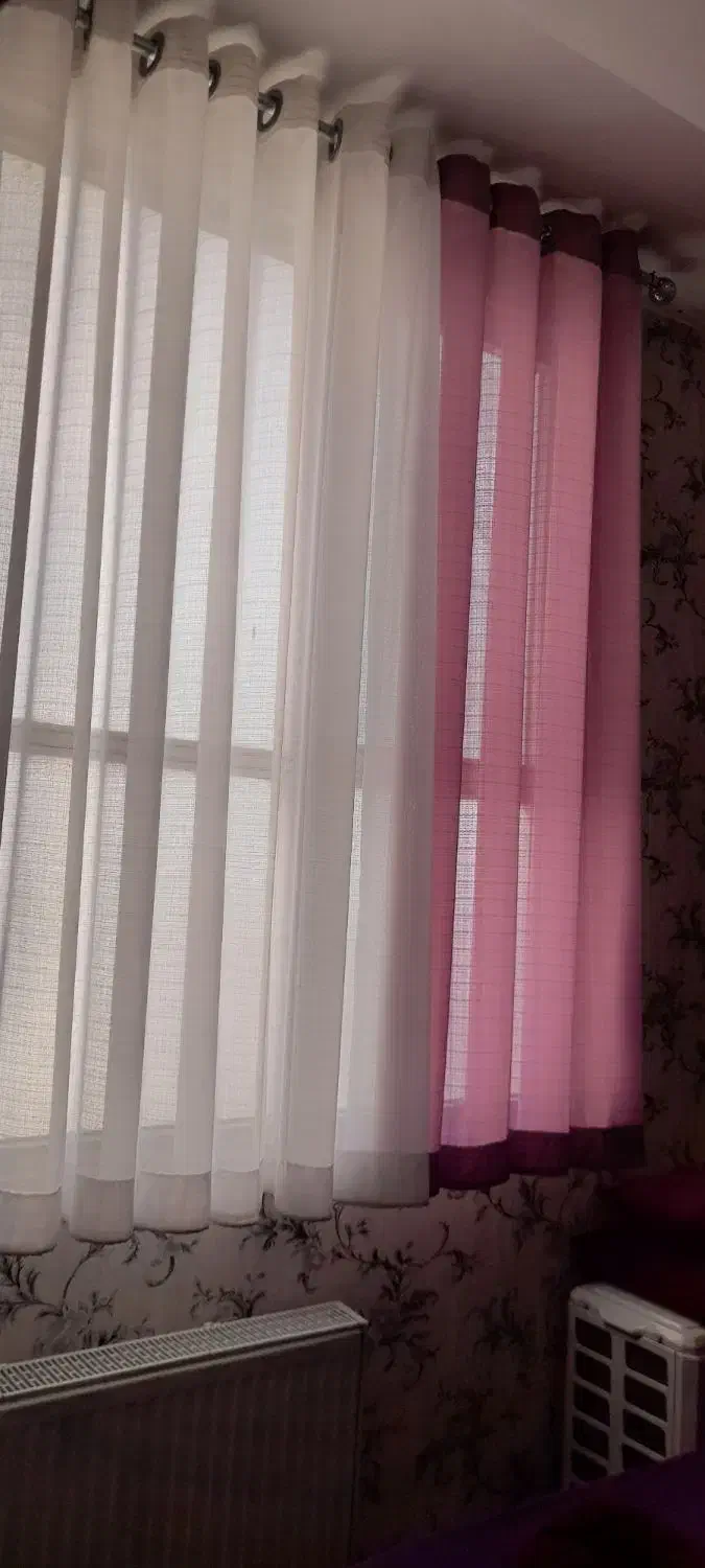 پرده پانچ حریر|پرده، رانر، رومیزی|محمدشهر, همایون ویلا|دیوار