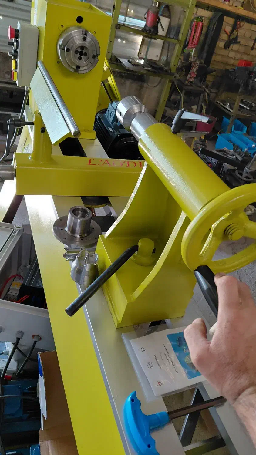 دستگاه خراطی رومیزی وایستاده حرفه ای|ماشینآلات صنعتی|زرین دشت (همدان), |دیوار