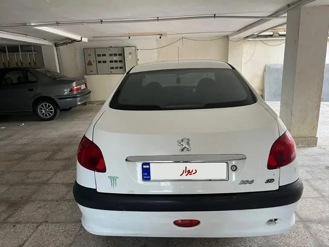 206sd v8|خودرو سواری و وانت|گرگان, |دیوار