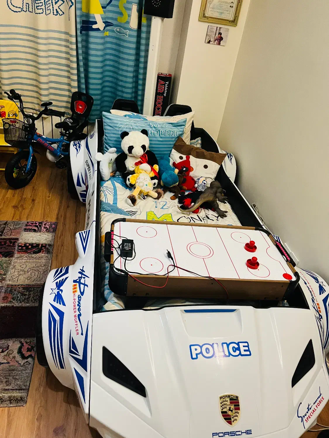 سرویس خواب کودک ماشینی|تخت و سرویس خواب|پردیس, فاز ۲|دیوار