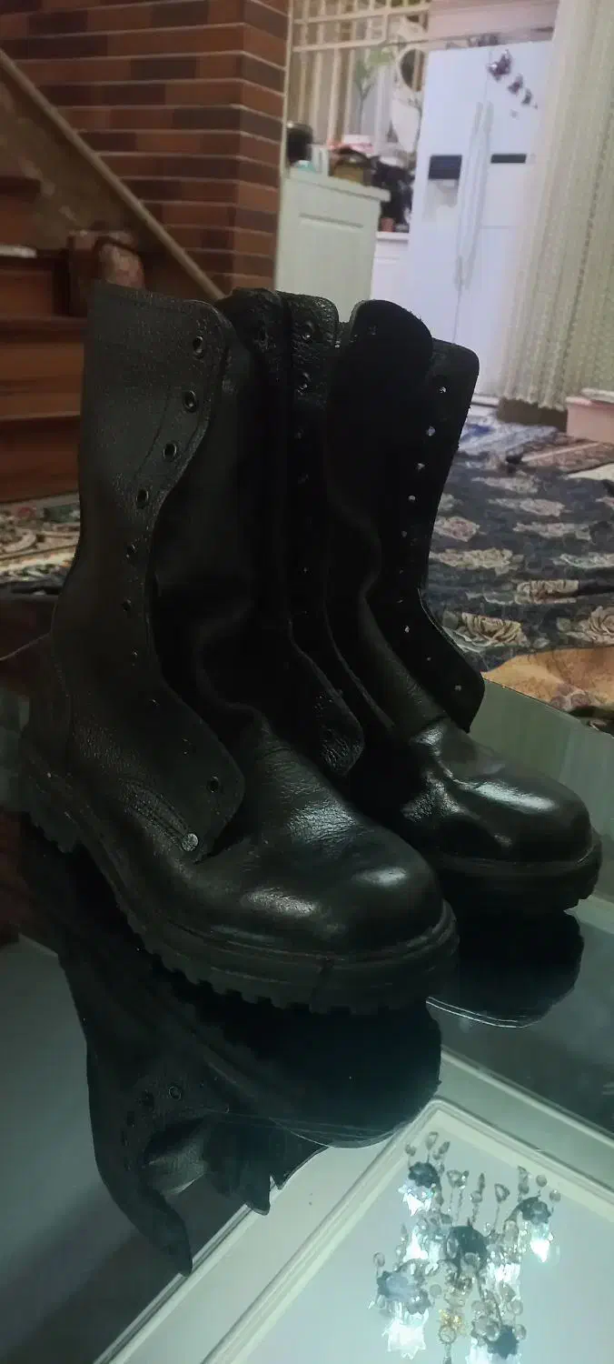 پوتین سربازی نونو سایز۴۳ مدل پاما|کیف، کفش، کمربند|فردیس, ثابتی|دیوار