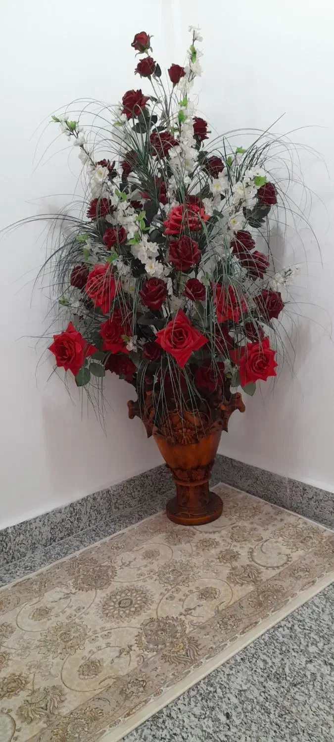 گل رز مصنوعی|گل مصنوعی|ارومیه, |دیوار