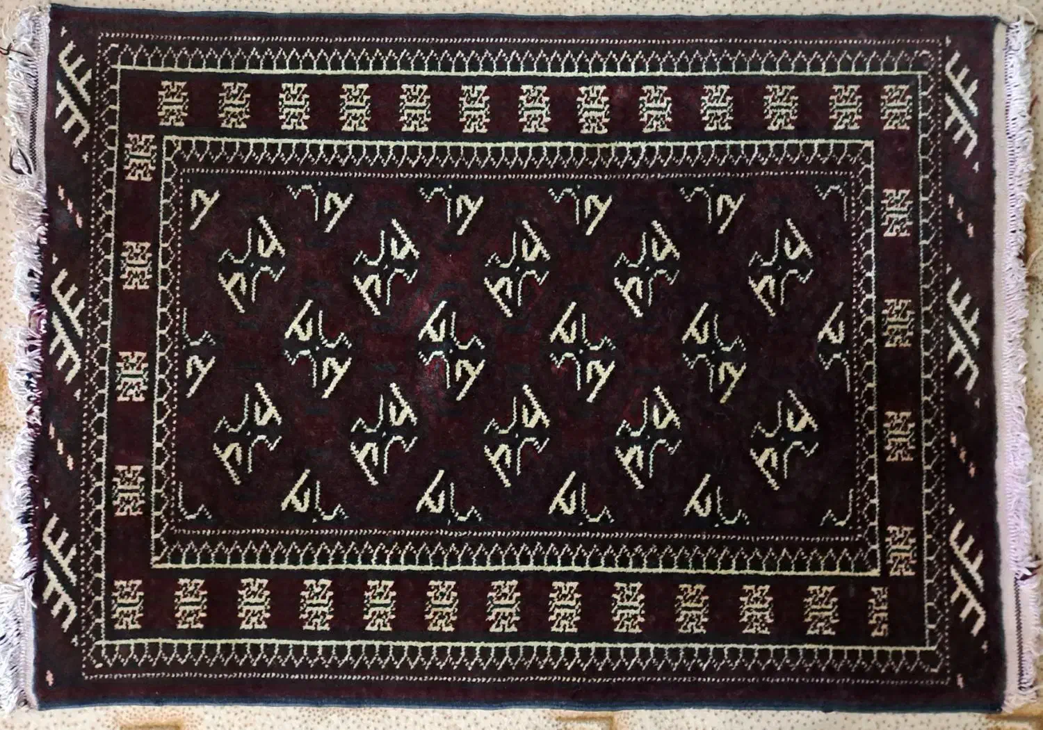 قالیچه دستباف|فرش|دزفول, |دیوار