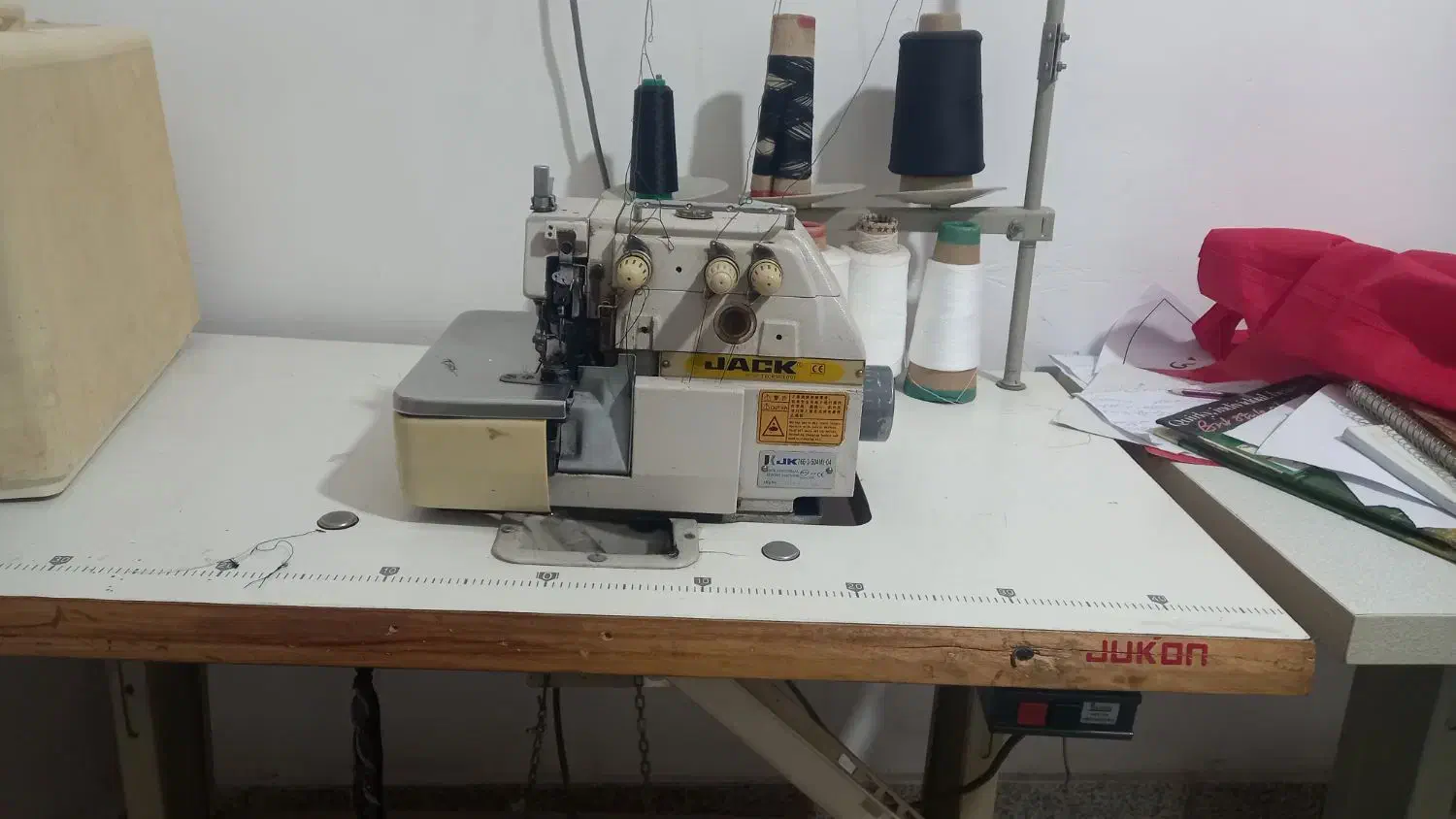 سردوز سه نخ صنعتی جک|چرخ خیاطی و ریسندگی|سرخنکلاته, |دیوار