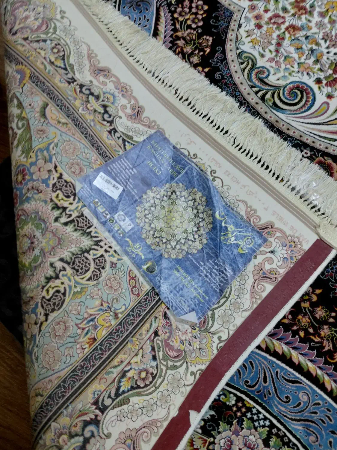 یک تخته فرش ۱۲متری طرح پرهام هزار شانه|فرش|ورامین, خیر آباد|دیوار