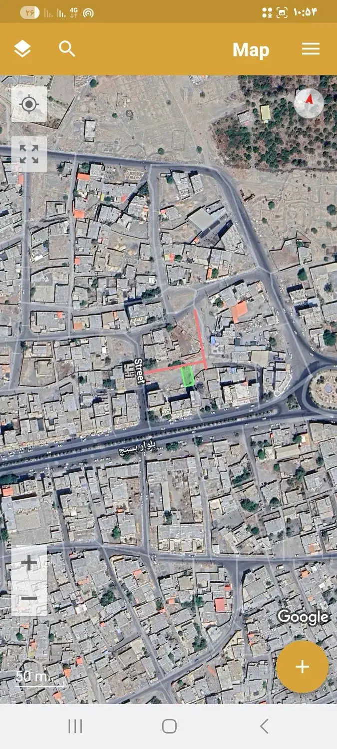 ۲۰۰متر زمین مسکونی جنب نوشابه فروشی حیدری|فروش زمین و ملک کلنگی|رودان, |دیوار