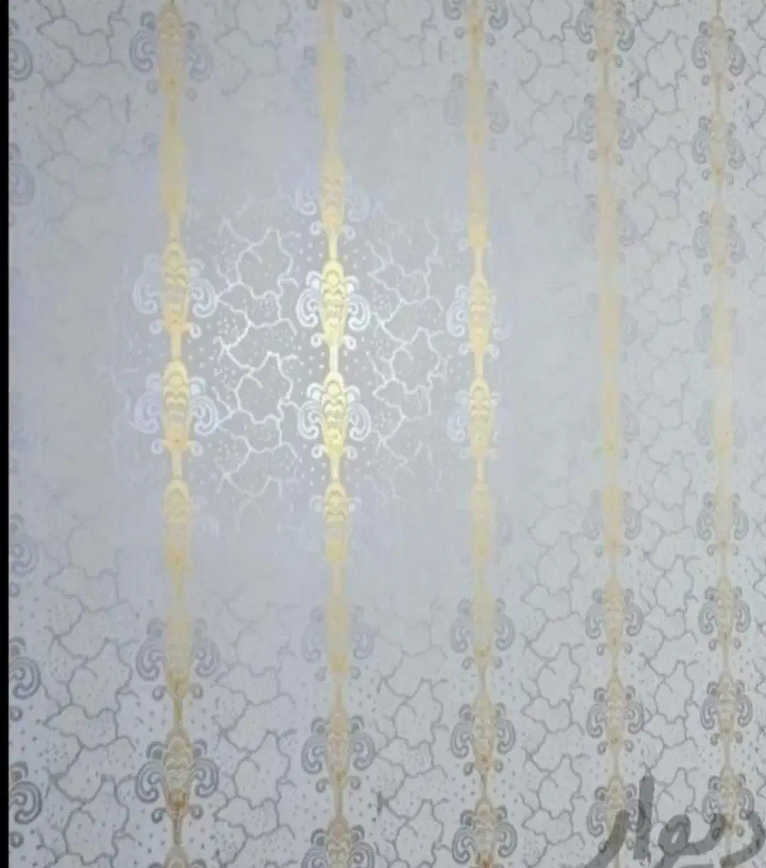 نقاشی ساختمان در طرح رنگ کاغذ دیواری|خدمات پیشه و مهارت|مشگین شهر, |دیوار