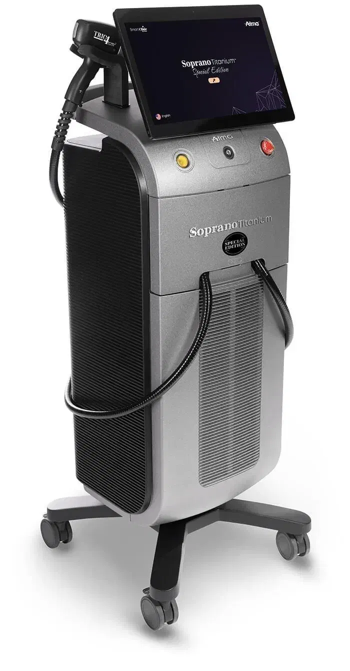 دستگاه لیزر موهای زائد تیتانیوم ۲۰۲۵|آرایشی، بهداشتی، درمانی|رشت, چله خانه|دیوار