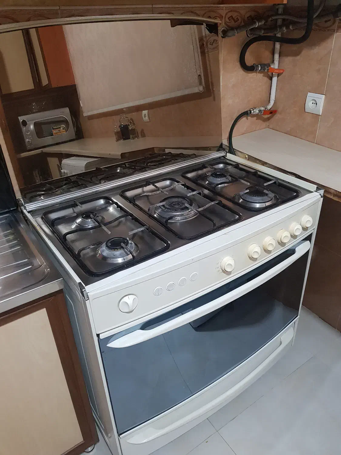 اجاق گاز ۵ شعله فردار تکنوگاز|اجاق گاز و لوازم برقی پختوپز|تهران, گلچین|دیوار