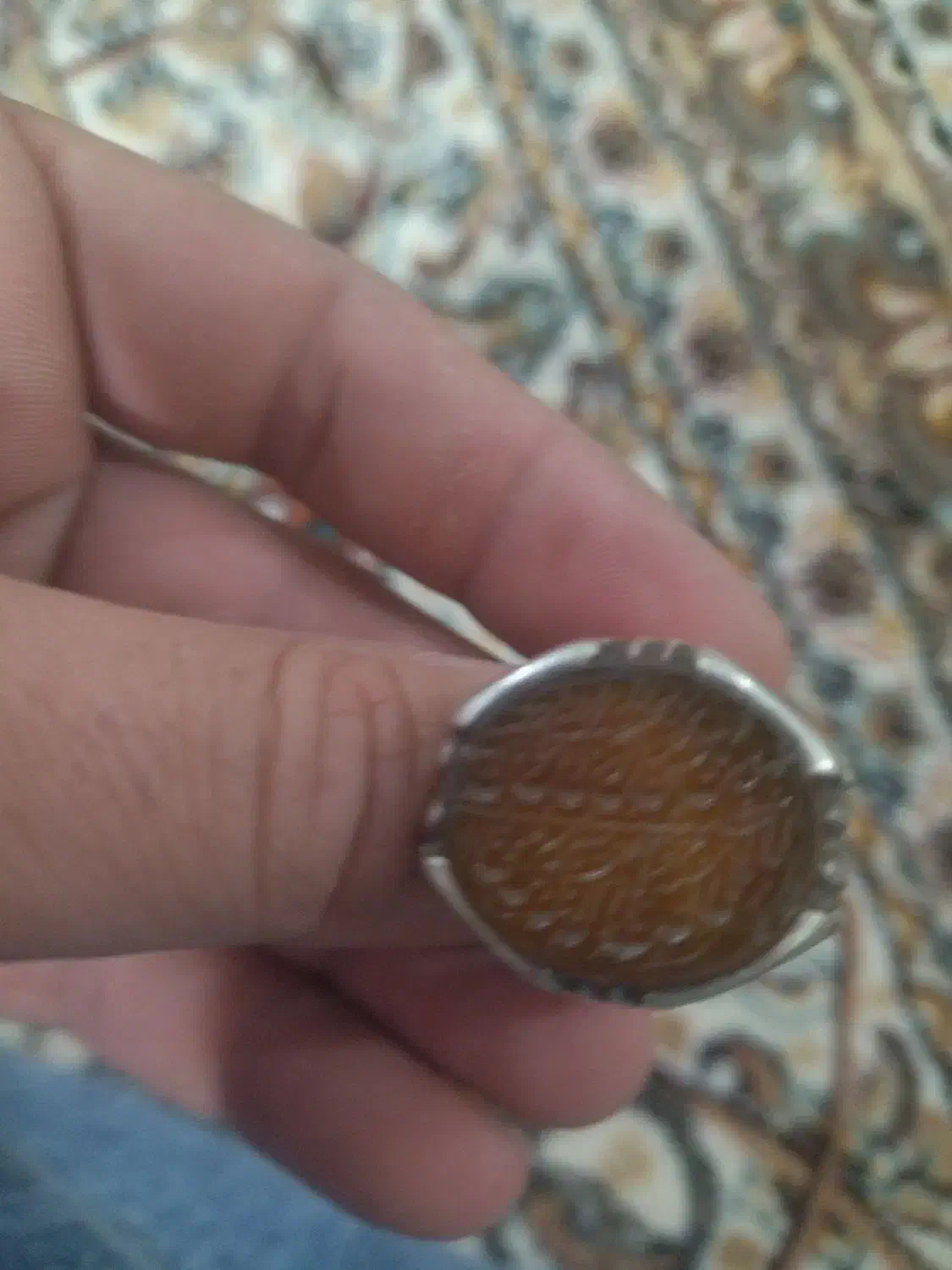 انگشتر حکاکی دستی ون یکاد|جواهرات|اردبیل, |دیوار