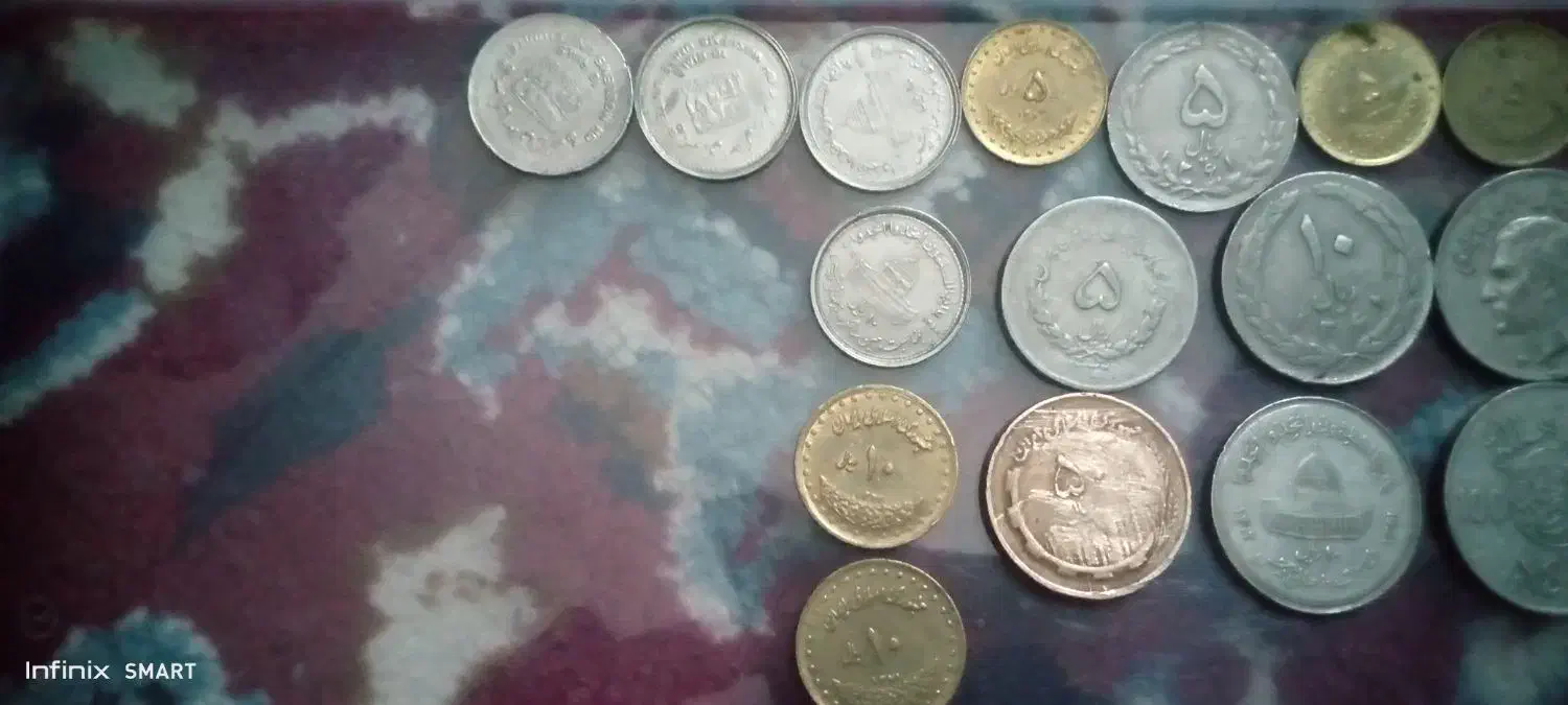 ۴۰عددسکه قدیمی|کلکسیون سکه، تمبر، اسکناس|یزد, |دیوار