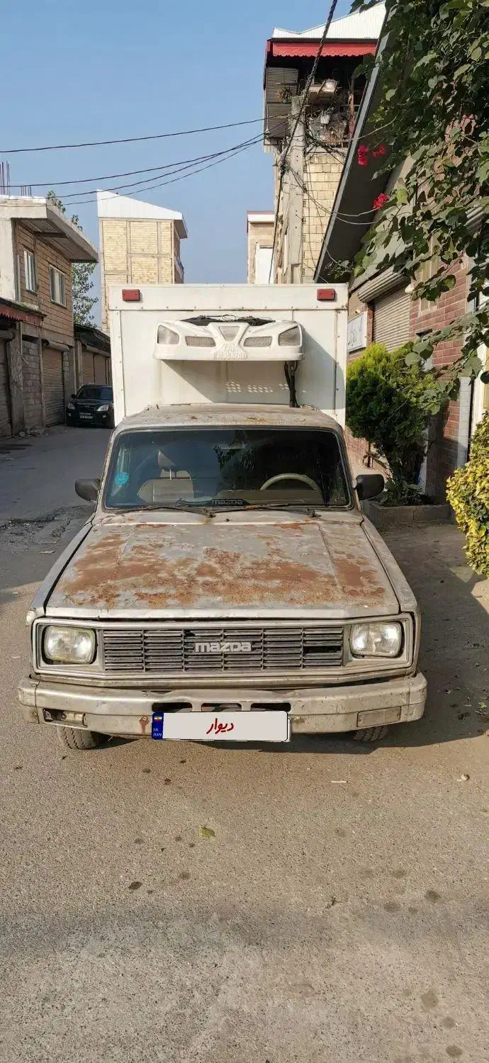 مزدا وانت یخچال دار|خودرو سواری و وانت|رشت, سلیمانداراب|دیوار