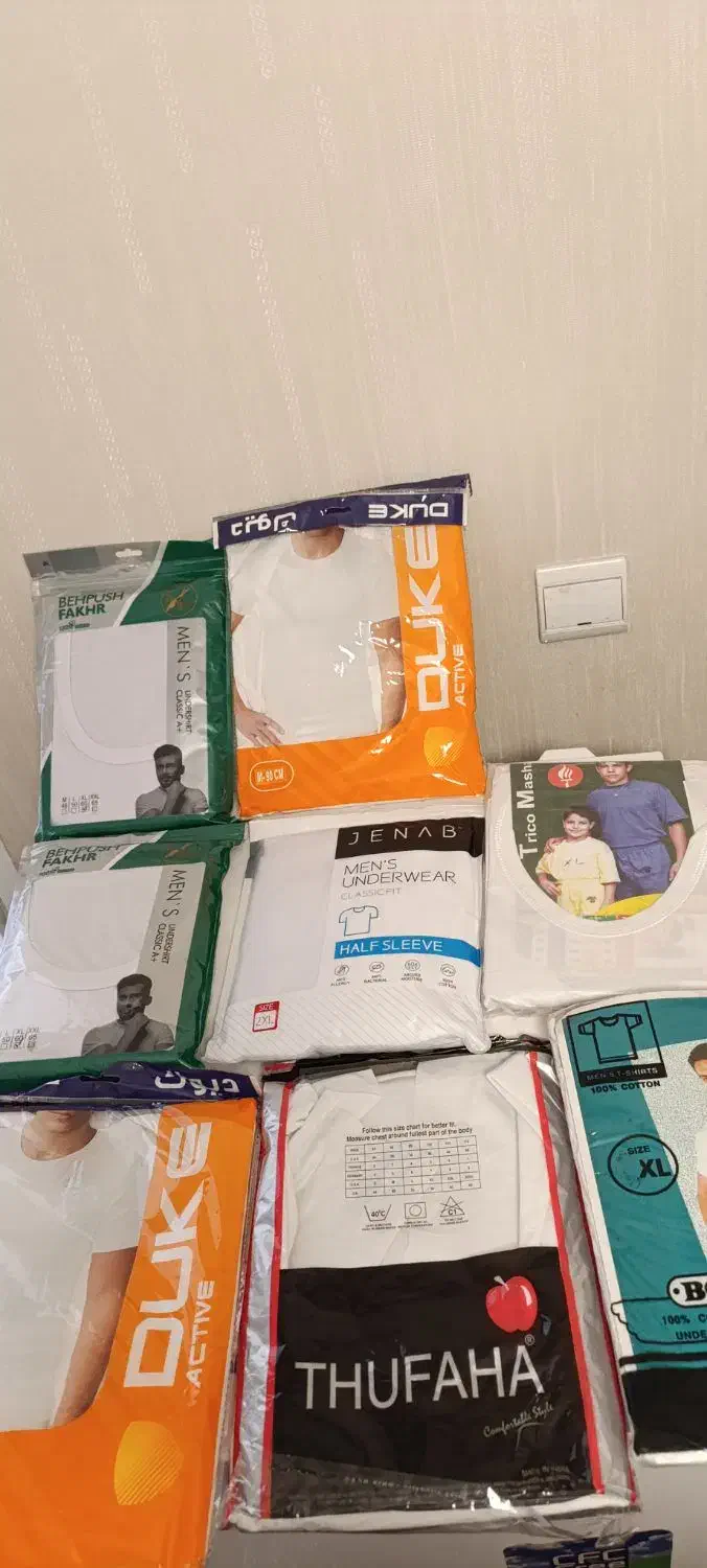 زیر پوش یا زیر پیراهن مردانه یقه گرد آستین دار|لباس|شیراز, شهرک ایثار|دیوار