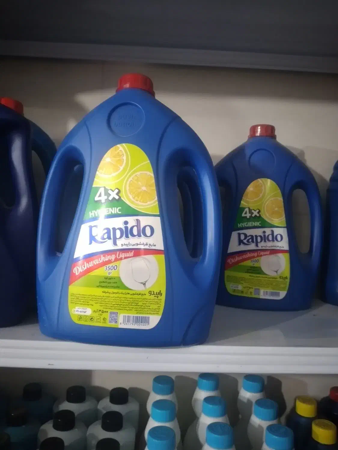 فروش مایع ظرف ۴ لیتری|مواد شوینده و دستمال کاغذی|زنجان, |دیوار