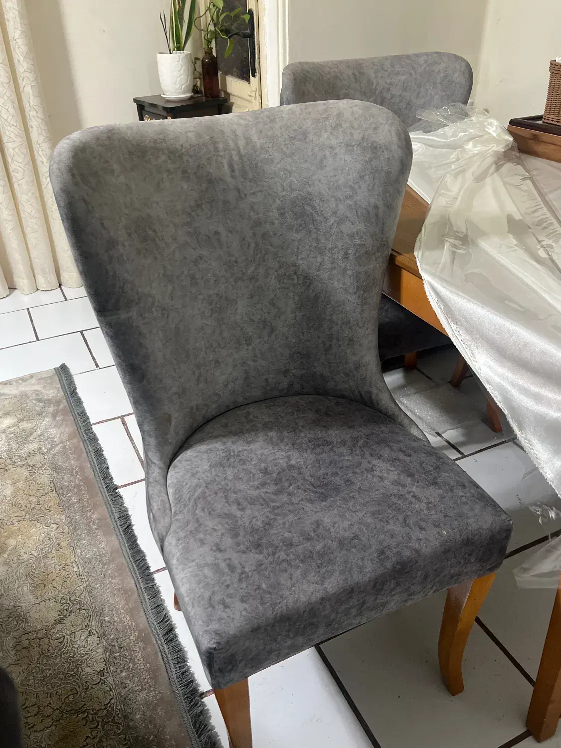 میز نهار خوری|میز و صندلی غذاخوری|رشت, صفاری|دیوار