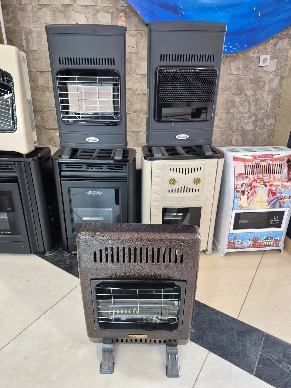 بخاری بدون دودکش جنرال با سیستم ODS و گارانتی|بخاری، هیتر، شومینه|مشهد, شهید آوینی|دیوار