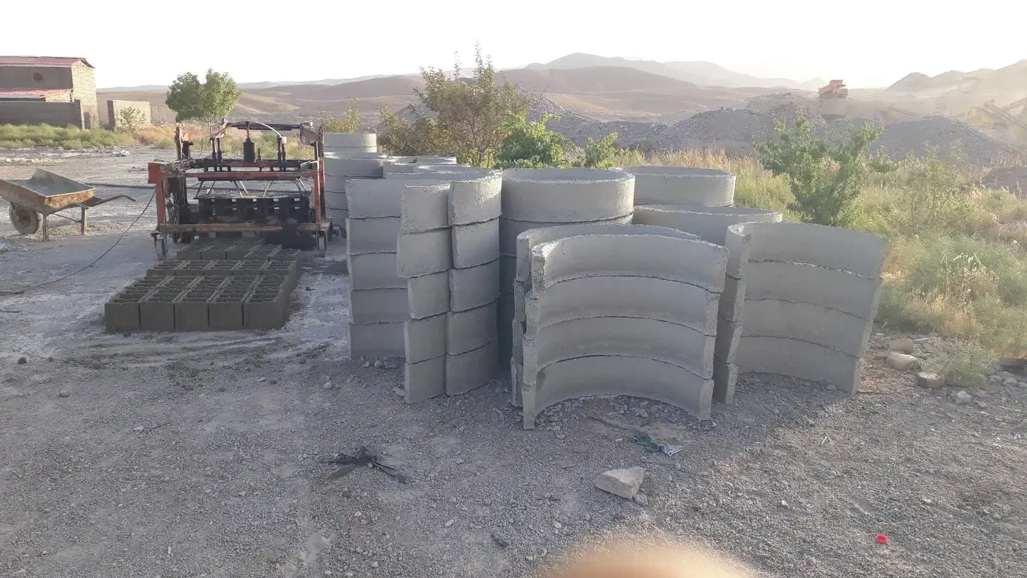 بلوکه سیمانی وگلو|مصالح و تجهیزات ساختمان|فیروزه, |دیوار