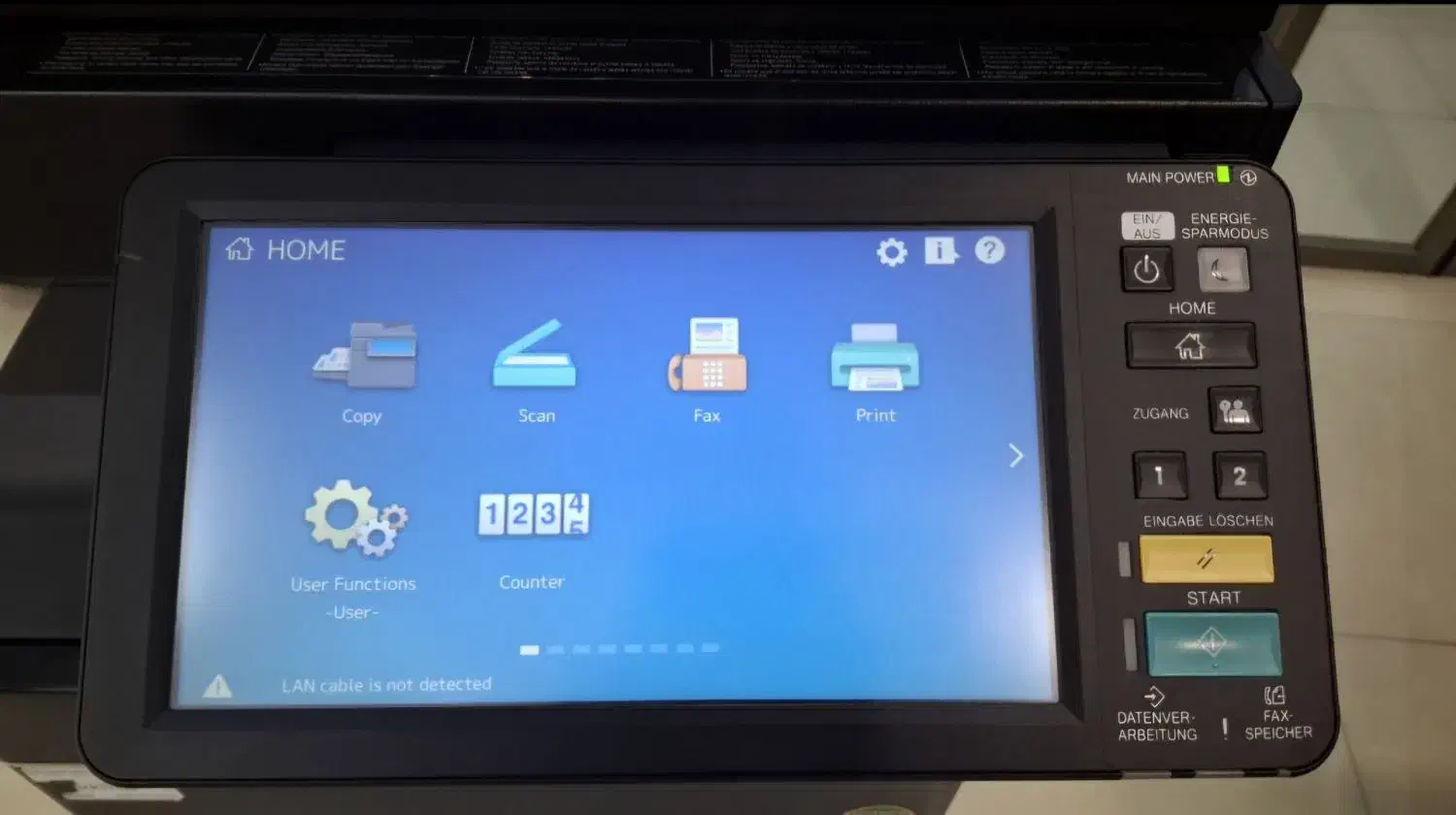 دستگاه رنگی کم استحلاک 2010|پرینتر، اسکنر، کپی، فکس|قم, هنرستان|دیوار