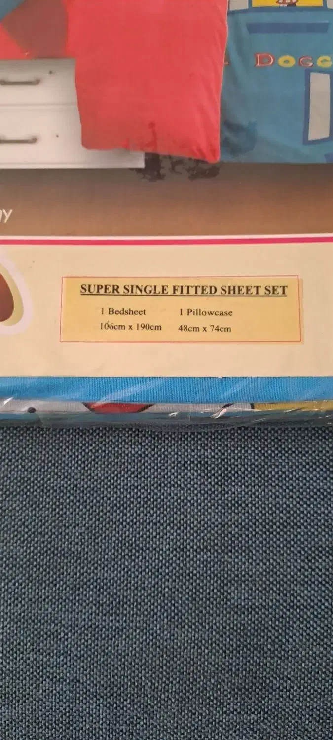 ملافه یکنفره نو خارجی همراه روبالشی|سرویس روتختی|تهران, امانیه|دیوار