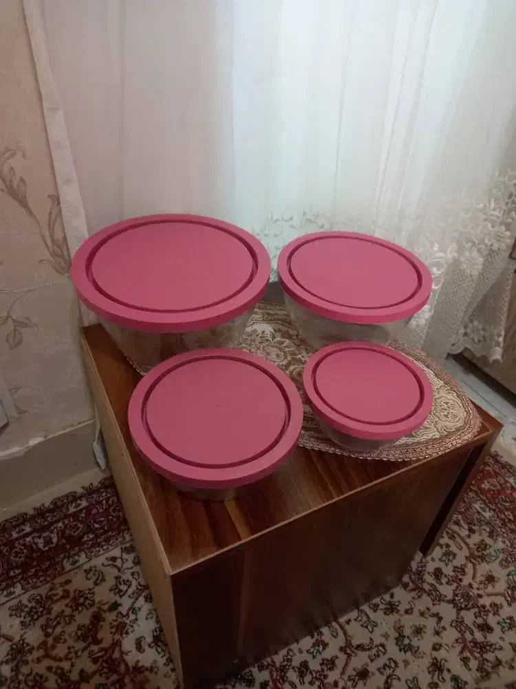 ظرف ۴ تایی|ظروف نگهدارنده، پلاستیکی، یک‌بارمصرف|فردیس, فردیس|دیوار