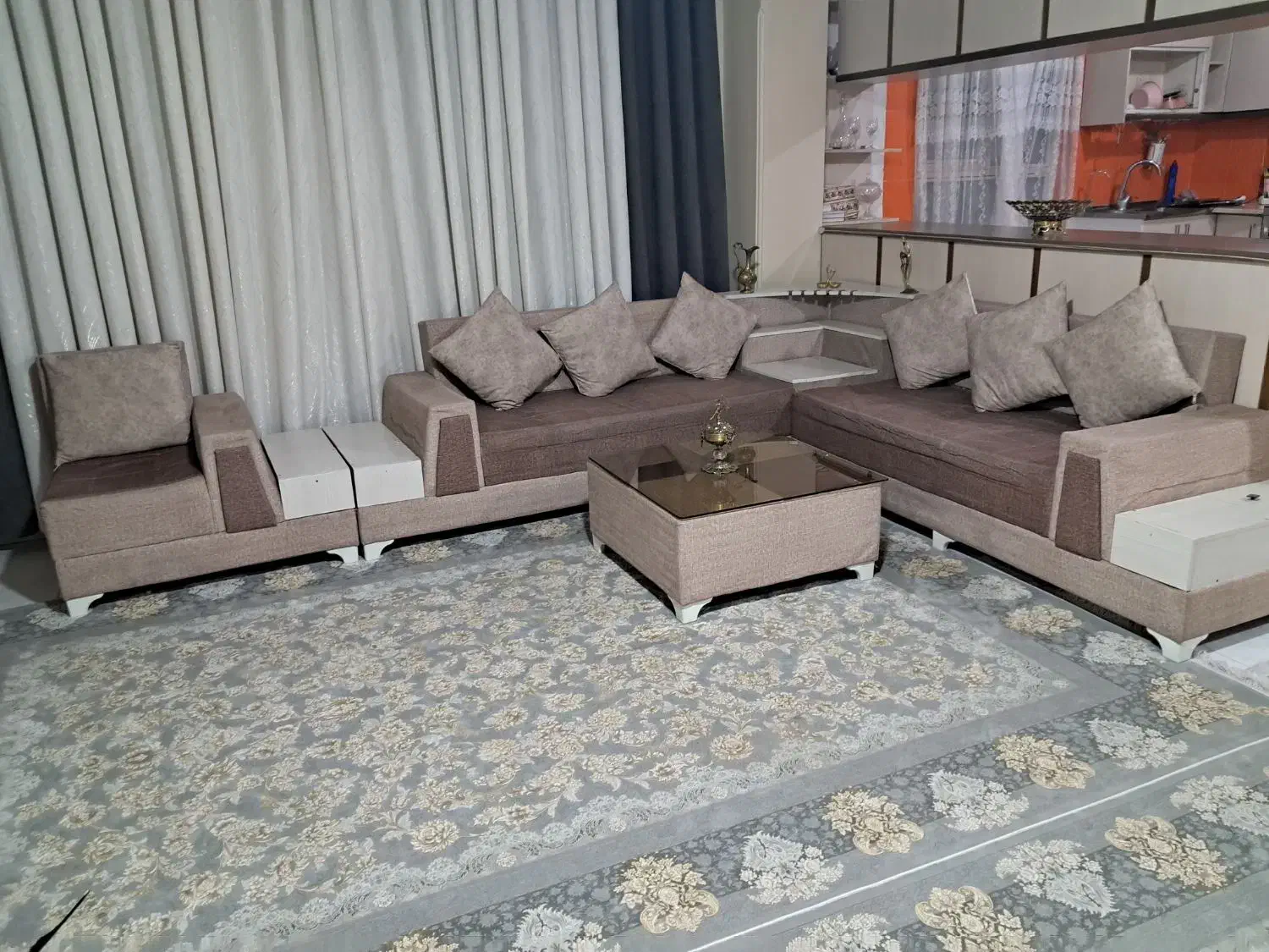 مبل ال و جلو مبلی|مبلمان خانگی و میز عسلی|ری, هاشم‌آباد|دیوار