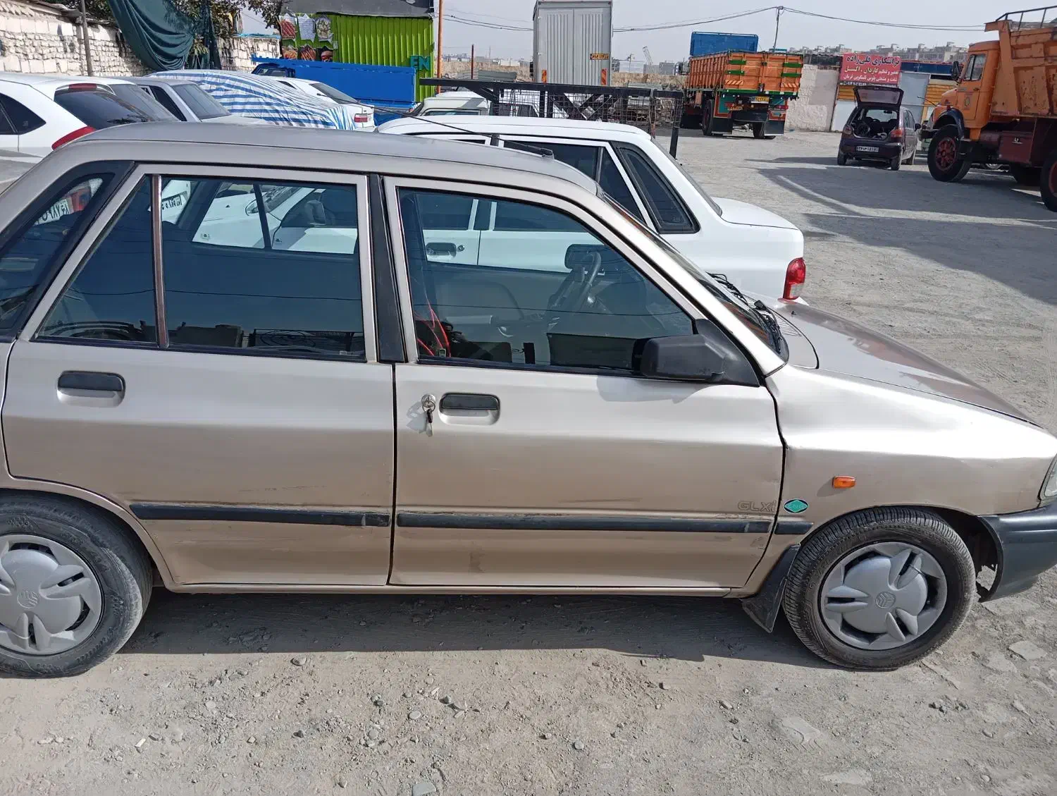 پراید مدل 87  دوگانه‌سوز شرکتی شاسی پلمپ|خودرو سواری و وانت|محمدیه-قزوین, |دیوار