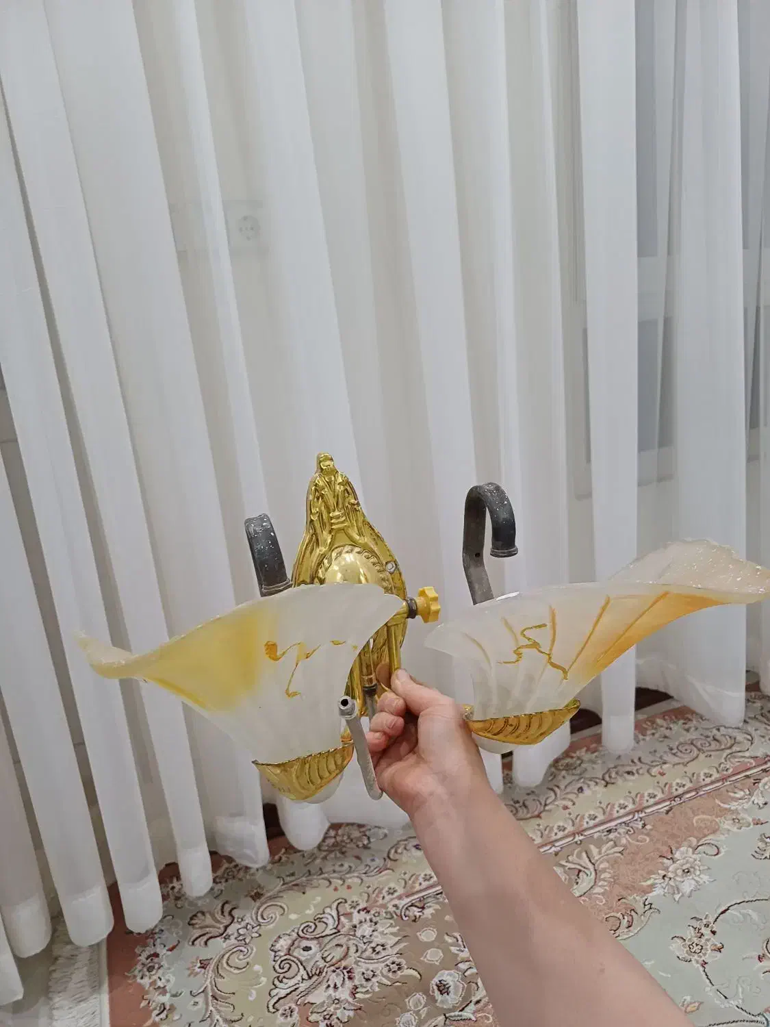 روشنایی گاز|لامپ و چراغ|قدس, شهر‌قدس|دیوار