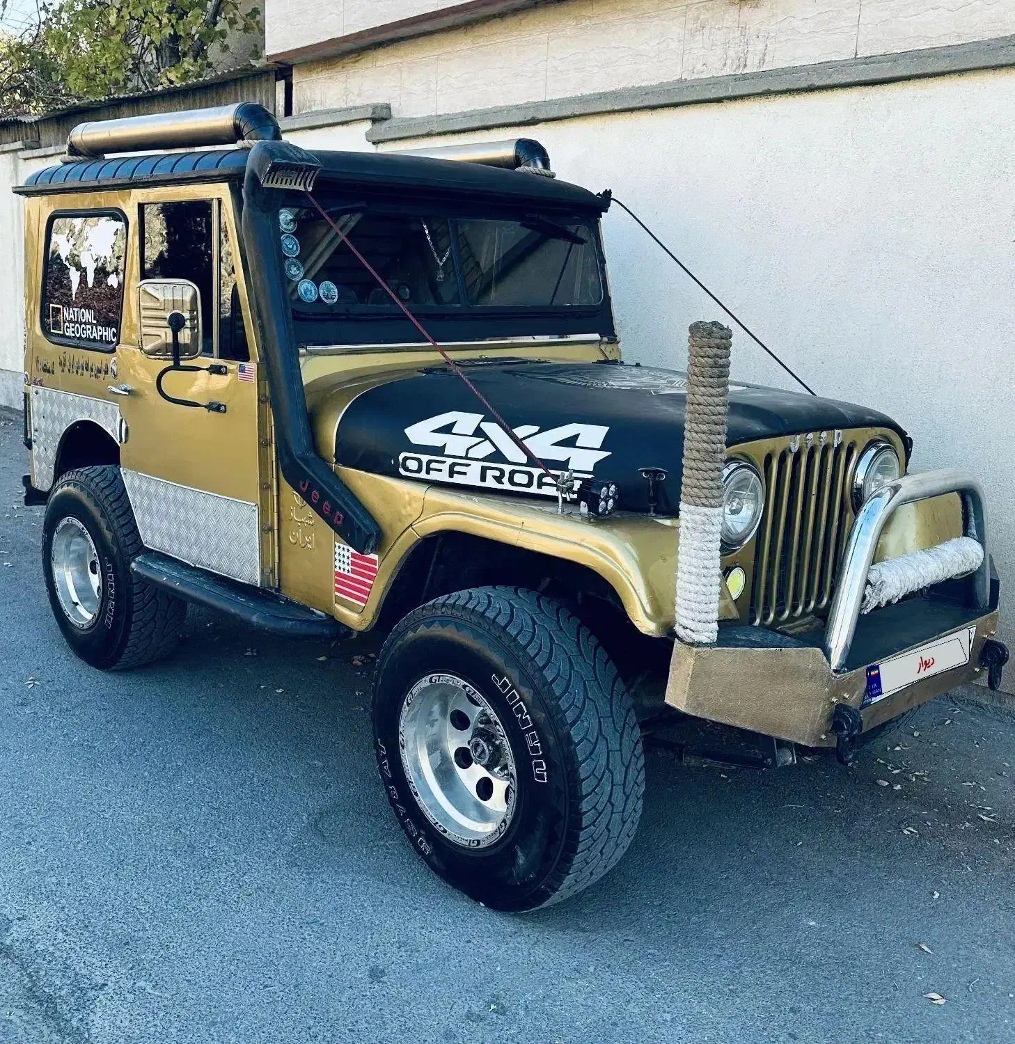 جیپ شهباز 6 سیلندر آمریکایی بدون مشابه در ایران|خودرو سواری و وانت|تهران, نیروی هوایی (پیروزی)|دیوار