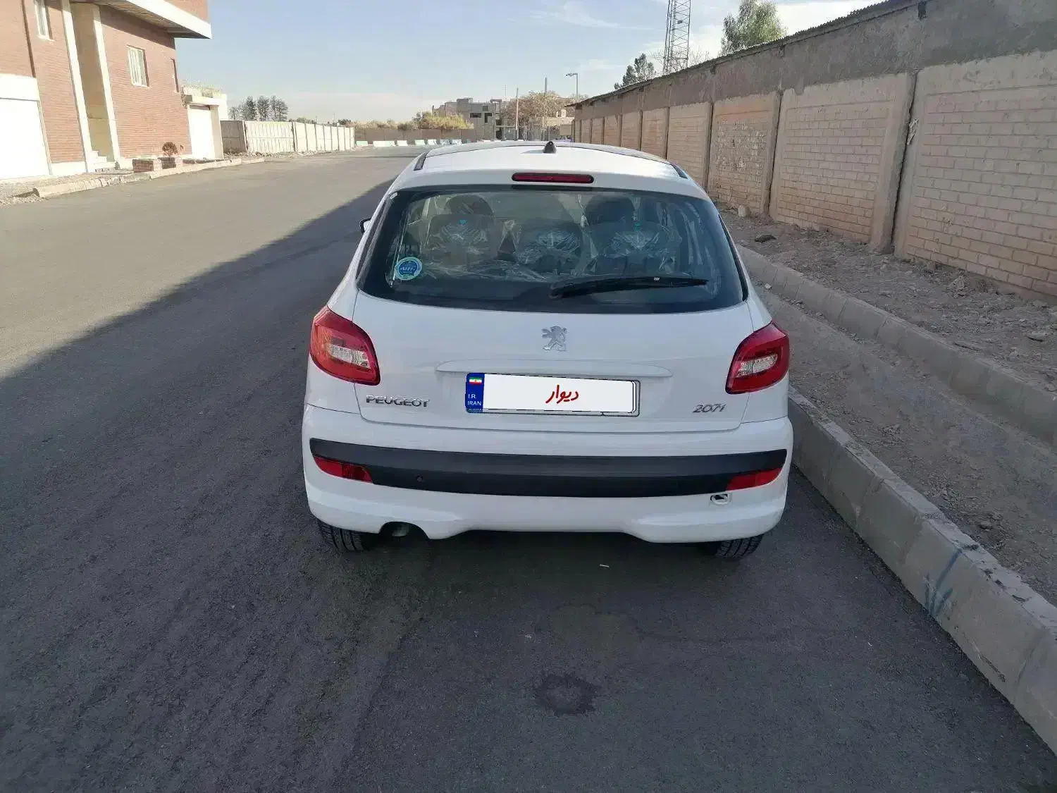 پژو ۲۰۷ ارتقایافته سقف شیشه ۱۴۰۴ صفر|خودرو سواری و وانت|بافت, |دیوار