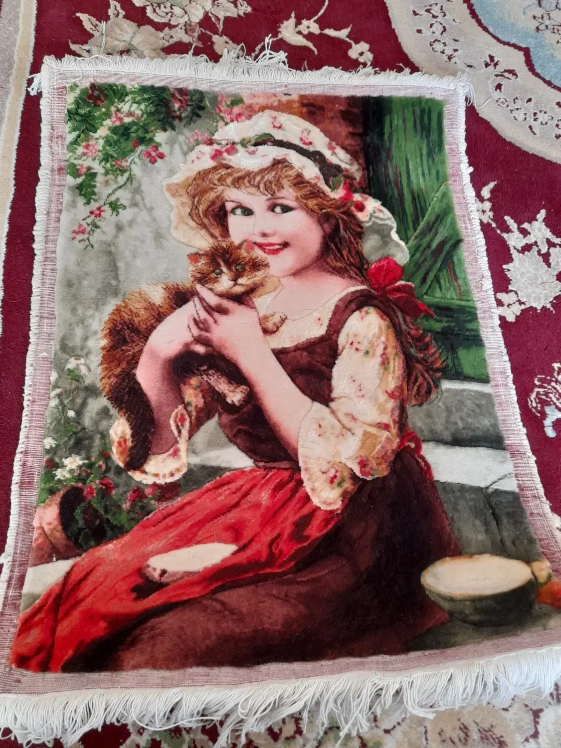 تابلوفرش دست باف|تابلو فرش|بیرجند, |دیوار