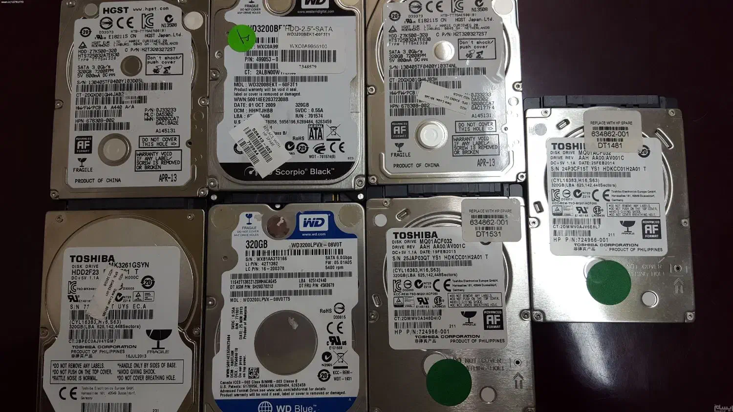 هارد 500 گیگ برای تعویض هارد دستگاه /پلی 3 و 360|کنسول، بازی ویدئویی و آنلاین|مشهد, شهرک امام هادی (شهرک غرب)|دیوار