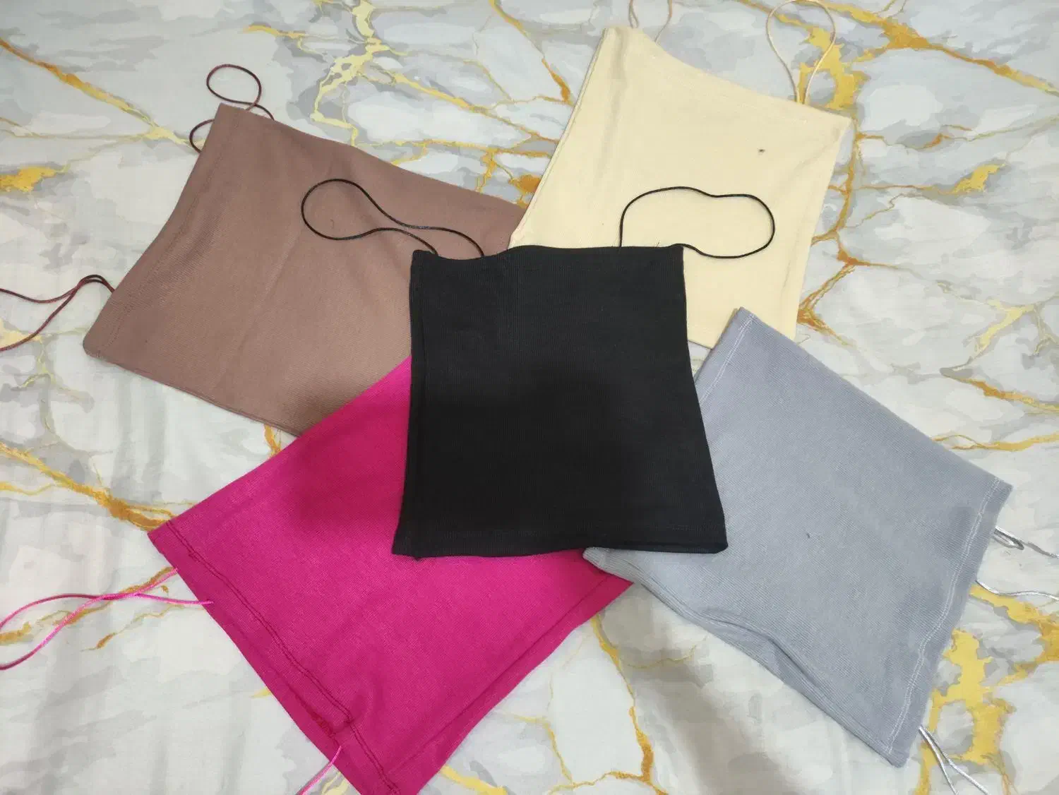 کراپ دخترانه 7 عدد همه باهم|لباس|رشت, نظری|دیوار