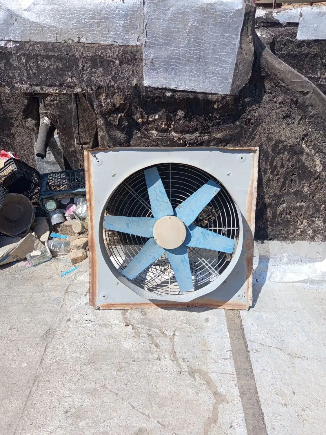 جت فن پرقدرت|پنکه و تصفیه‌کنندهٔ هوا|فسا, |دیوار