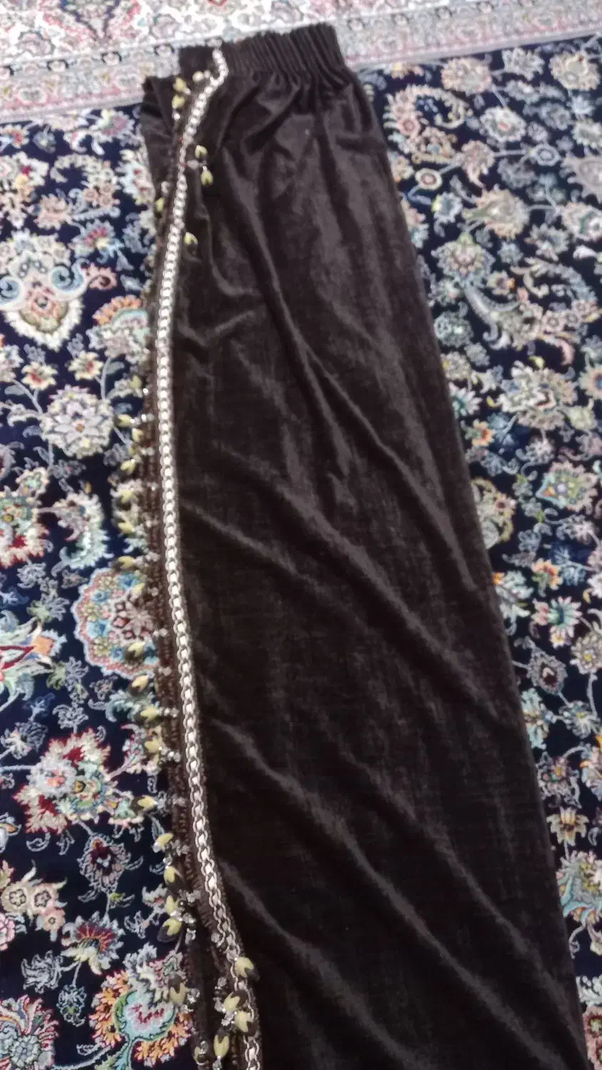 دوعدد دستک پرده مخمل در حدنو|پرده، رانر، رومیزی|قوچان, |دیوار