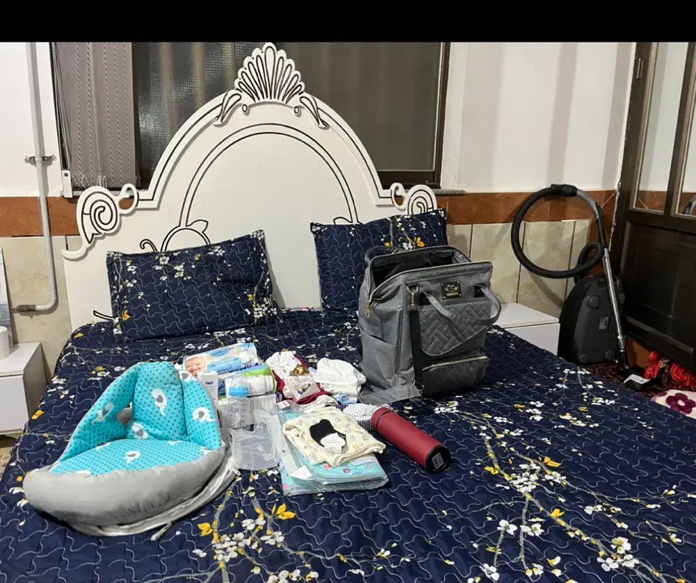 تخت خواب دونفره ست کامل|تخت و سرویس خواب|مینودشت, |دیوار