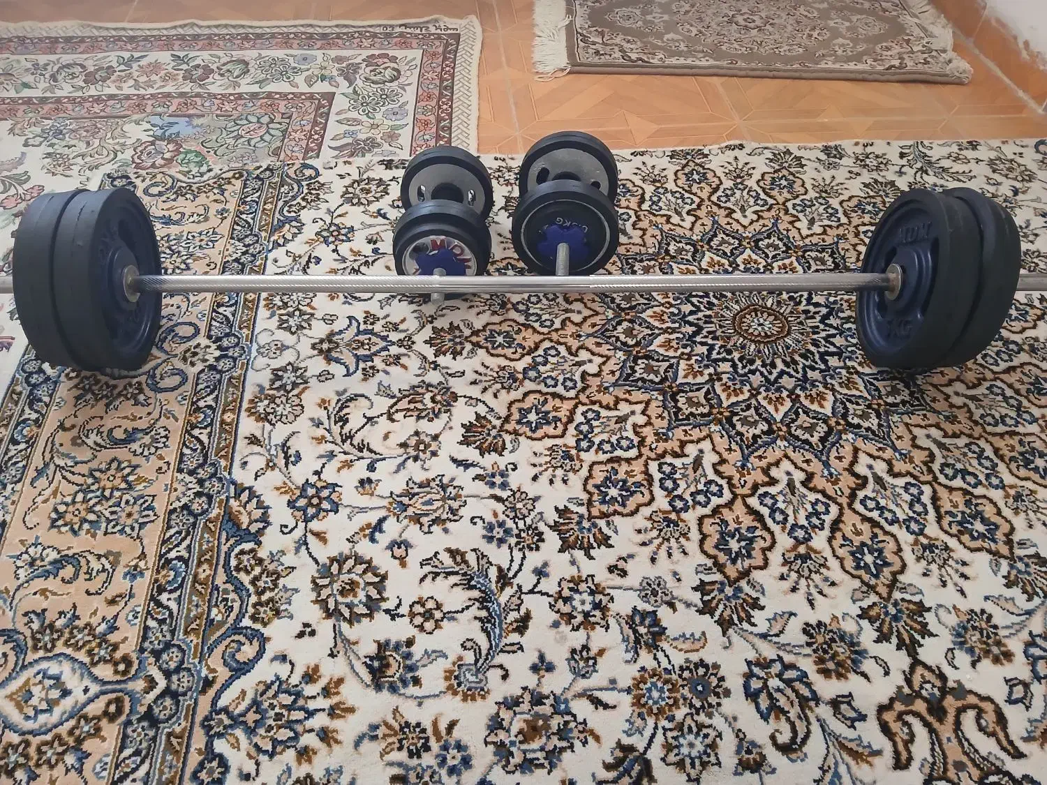 هالتر و وزنه نو آهنی نونو|تجهیزات ورزشی|هشتگرد, هشتگرد قدیم|دیوار