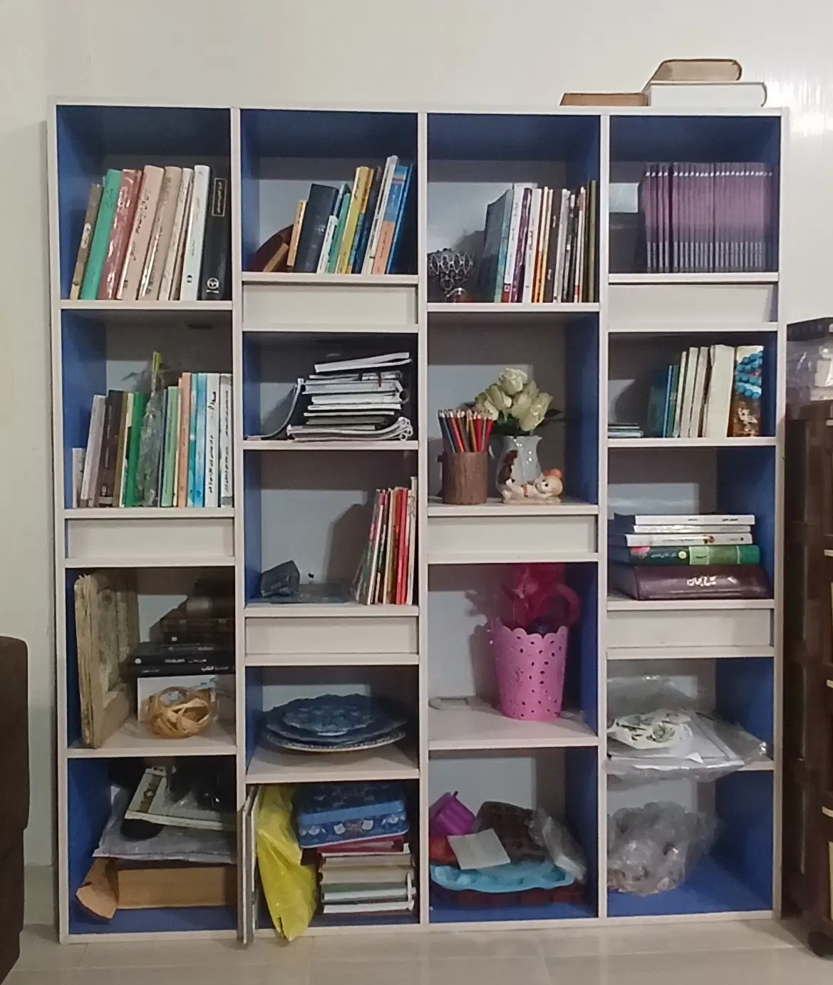 قفسه|کتابخانه، شلف، قفسههای دیواری|قشم, |دیوار