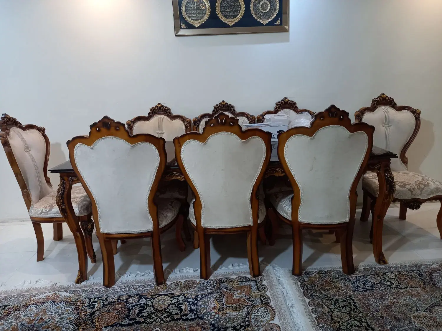 میزناهارخوری ۸نفره|میز و صندلی غذاخوری|تهران, مینای شمالی (مخبر)|دیوار