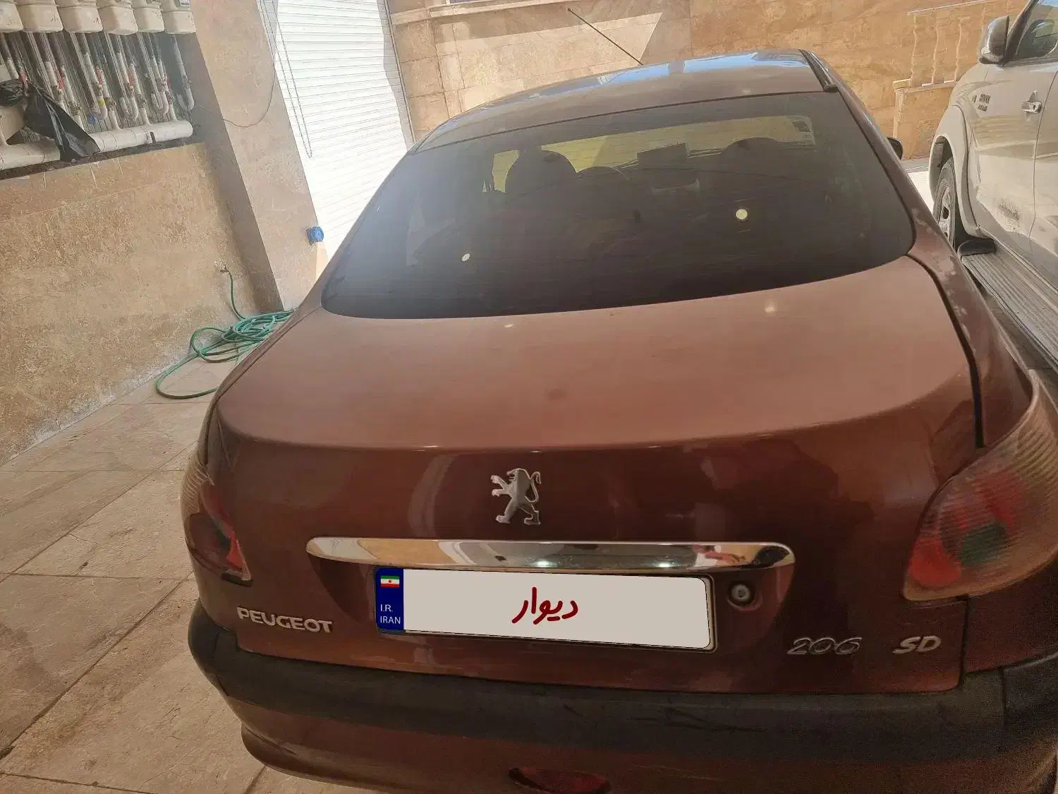 206اس دی وی 8 فول|خودرو سواری و وانت|کرمان, |دیوار